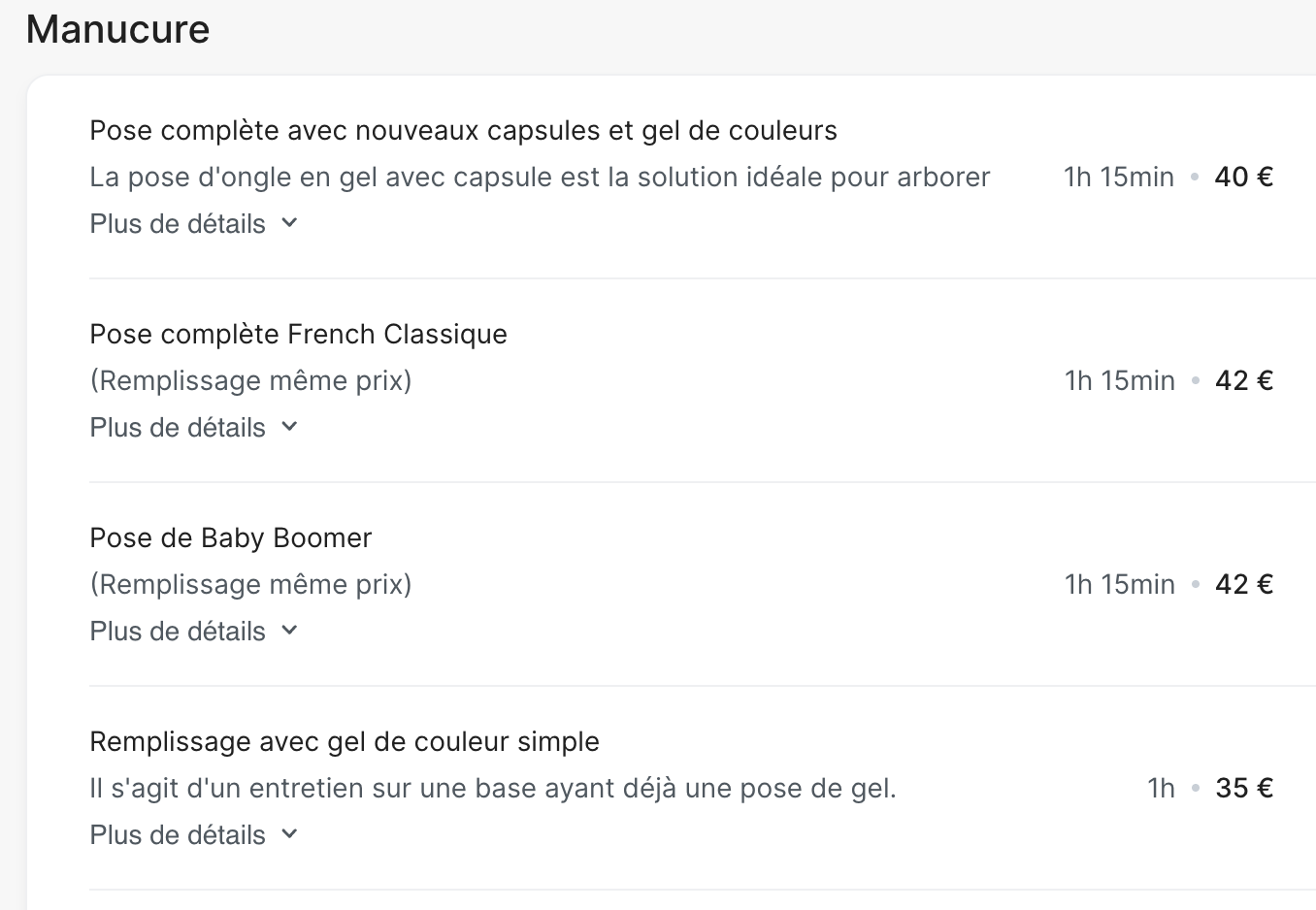 Réserver en ligne